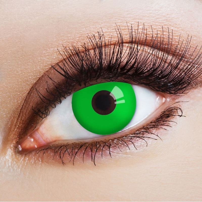 Uni Green Annual Contact Lenses
