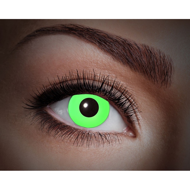 UV annual contact lens green
