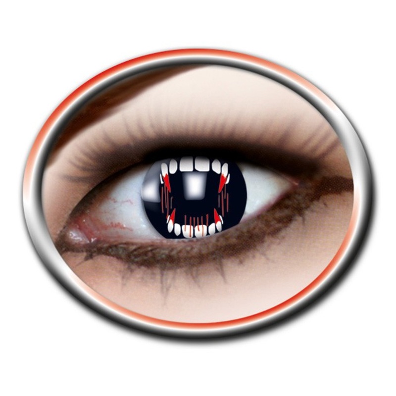 Vector vampire contact lenses