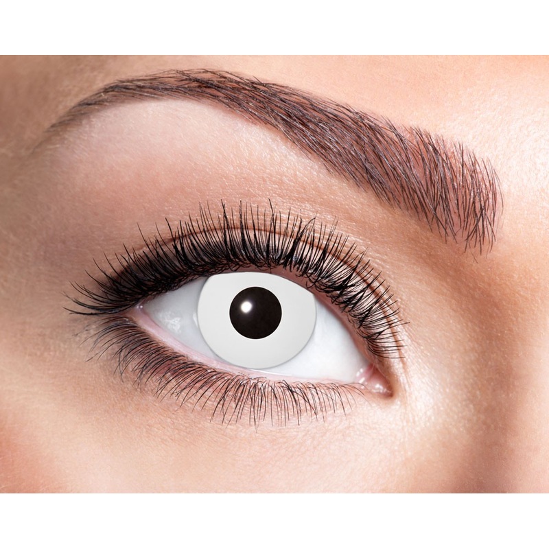 Zombie Eye Contact Lenses White