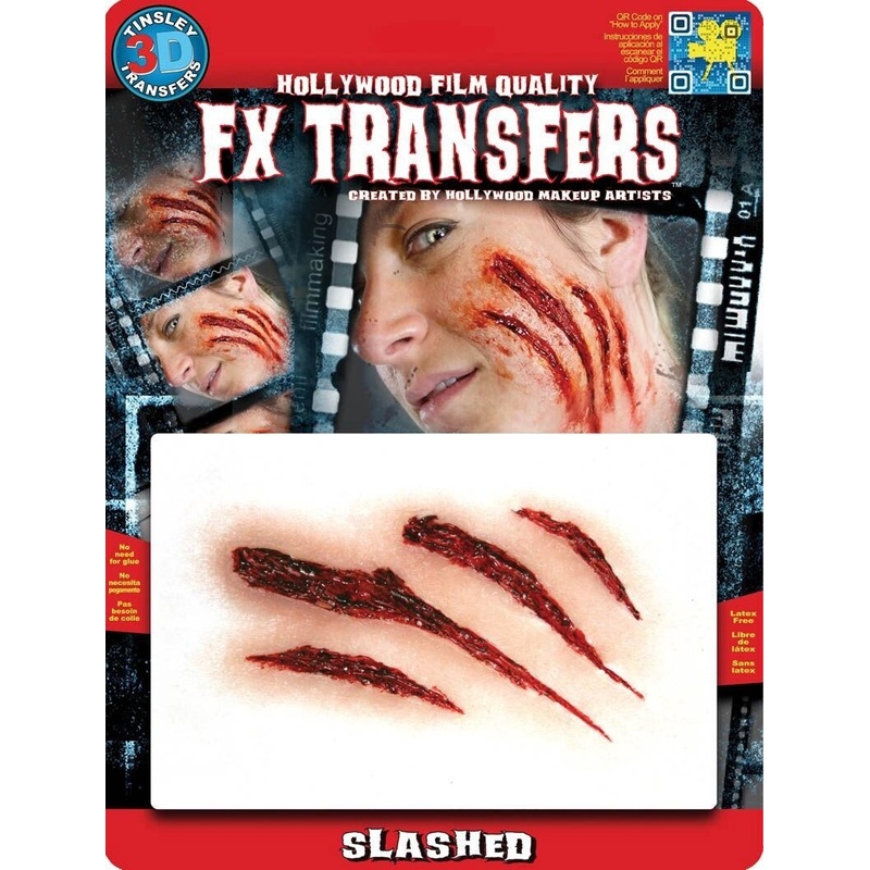 3D tattoo scratch marks