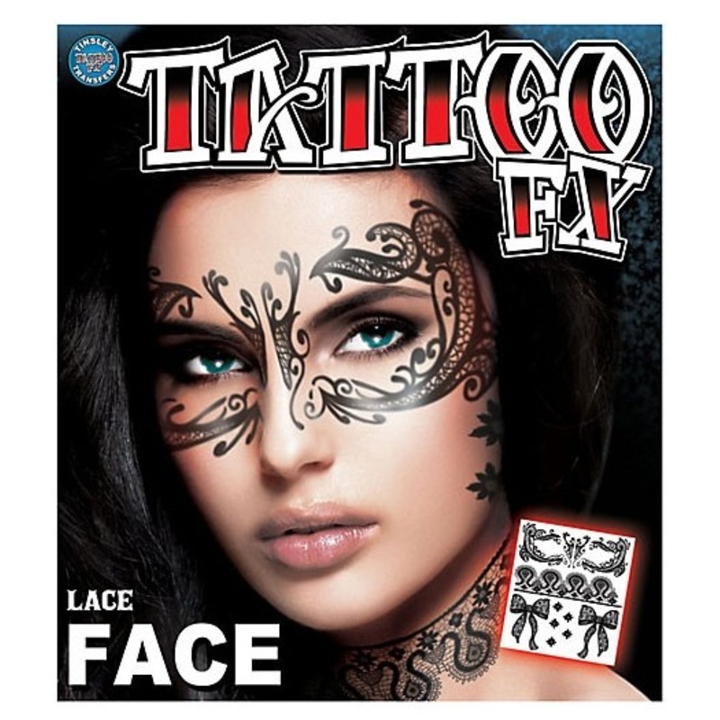 Adhesive Tattoo Floral