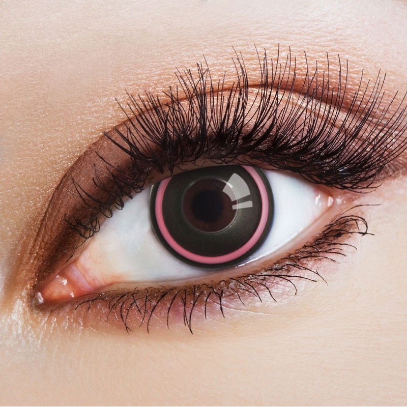 Annual contact lens Pink Panther