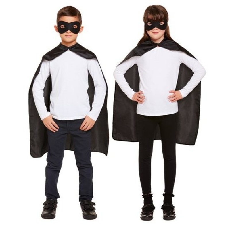 Black hero costume for children