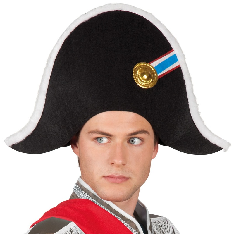 Black officer's hat
