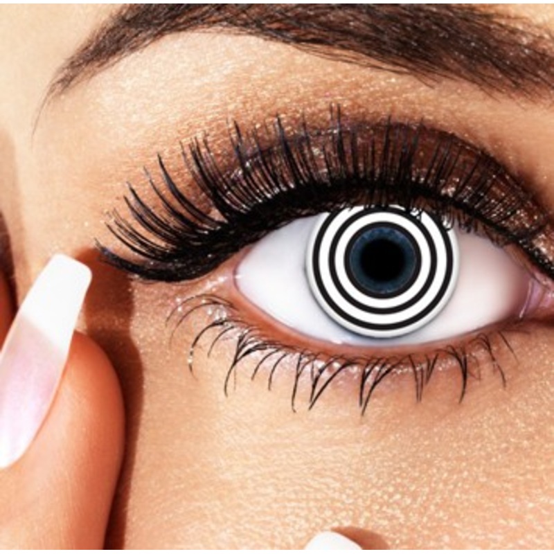 Black Psycho Annual Contact Lenses