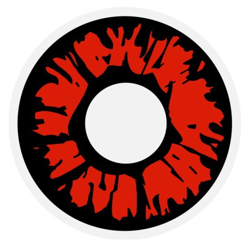 Bloody Halloween contact lenses