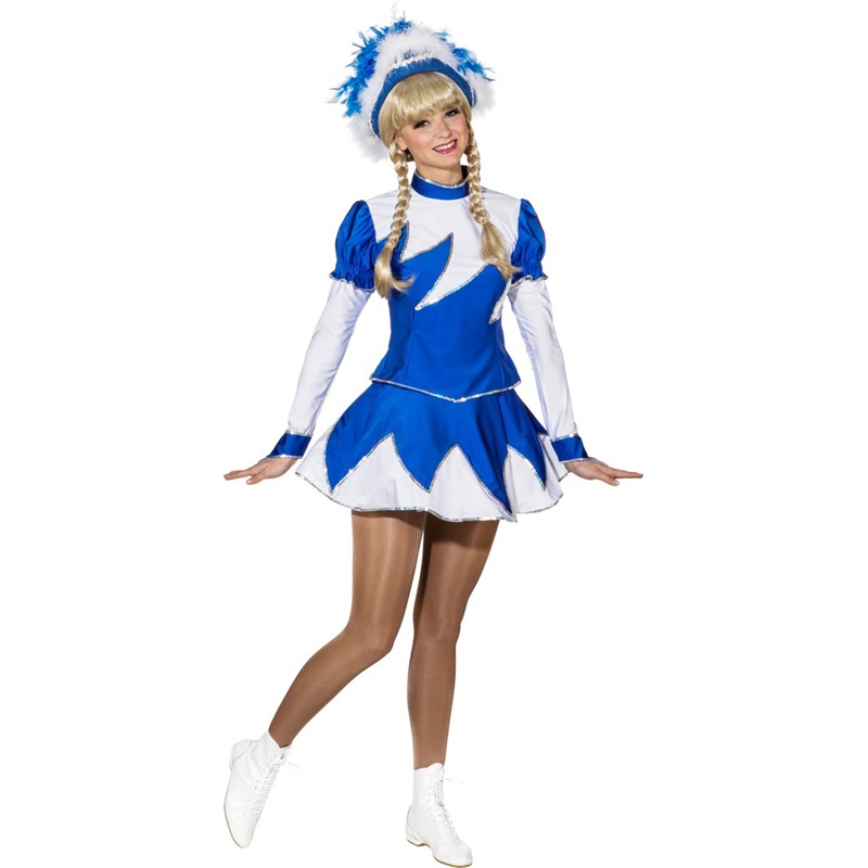 Blue and white ballerina costume 36