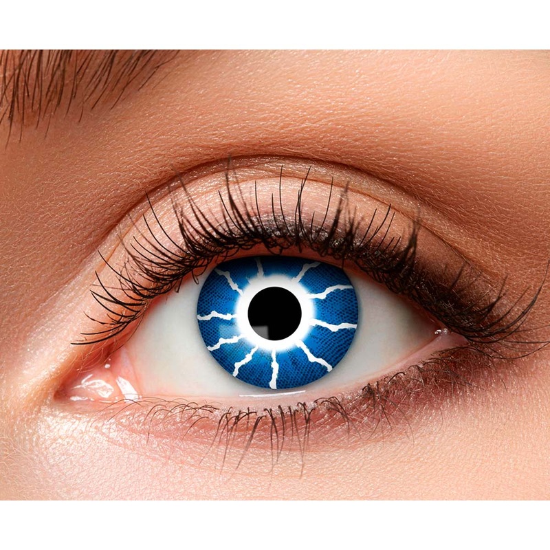 Blue Blizzard Weekly Contact Lens