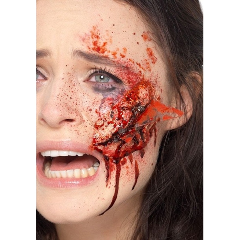 Broken Glass Latex Application