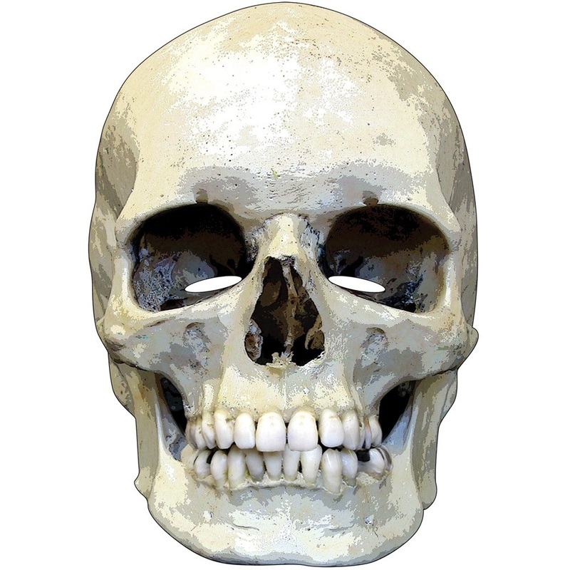 Classic horror skull mask