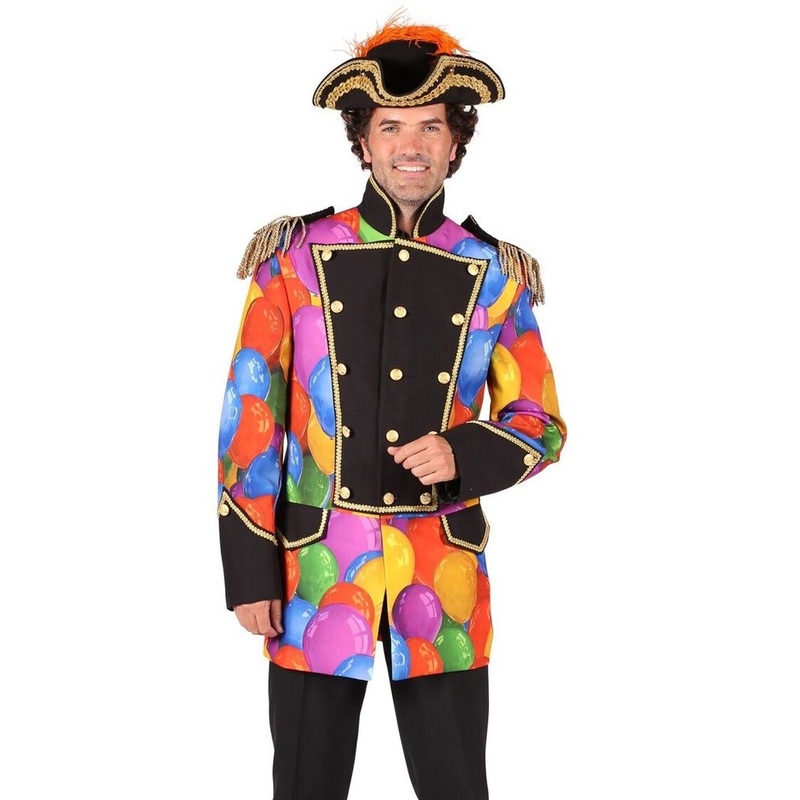 Colorful balloon guard men's jacket S