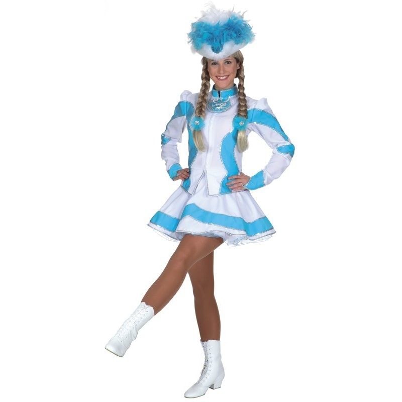 Funkemarie costume turquoise-white 36