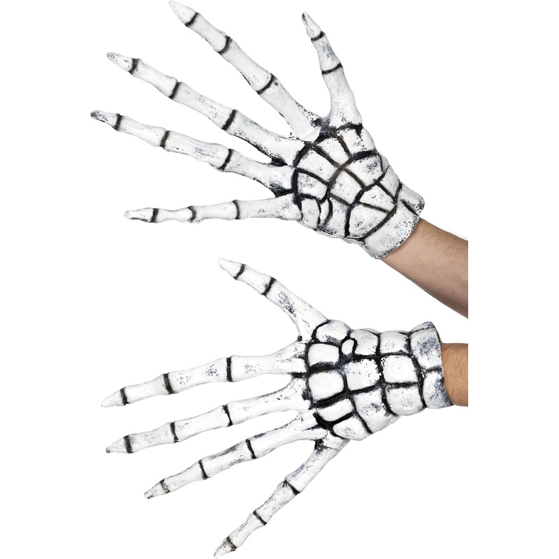 Giant skeleton gloves
