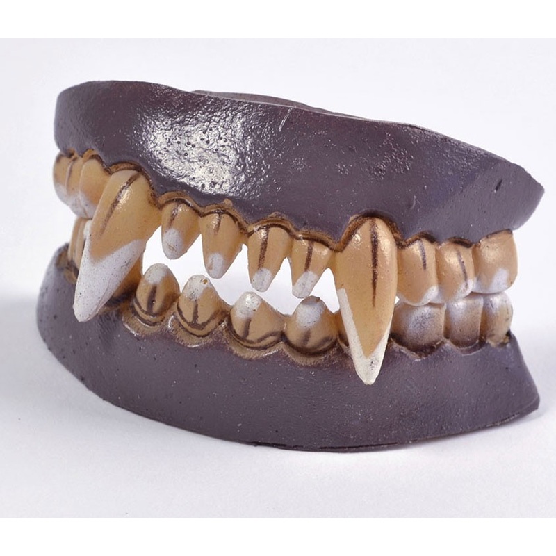 Infested werewolf teeth