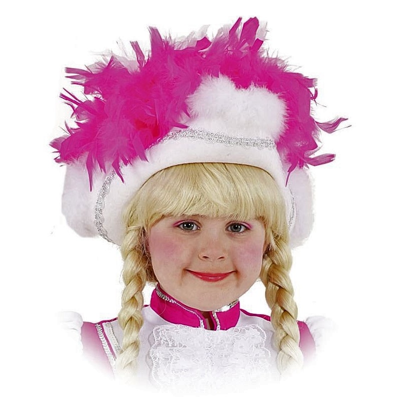 Pink children's sparkling hat