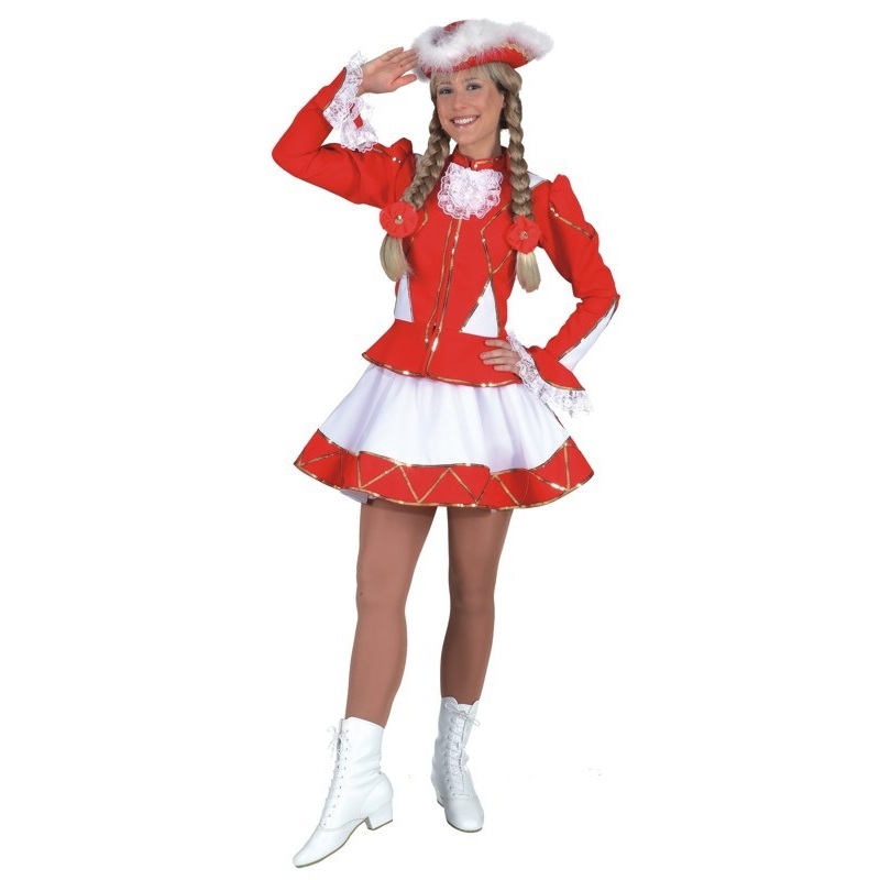 Red Funkenmarie costume 36
