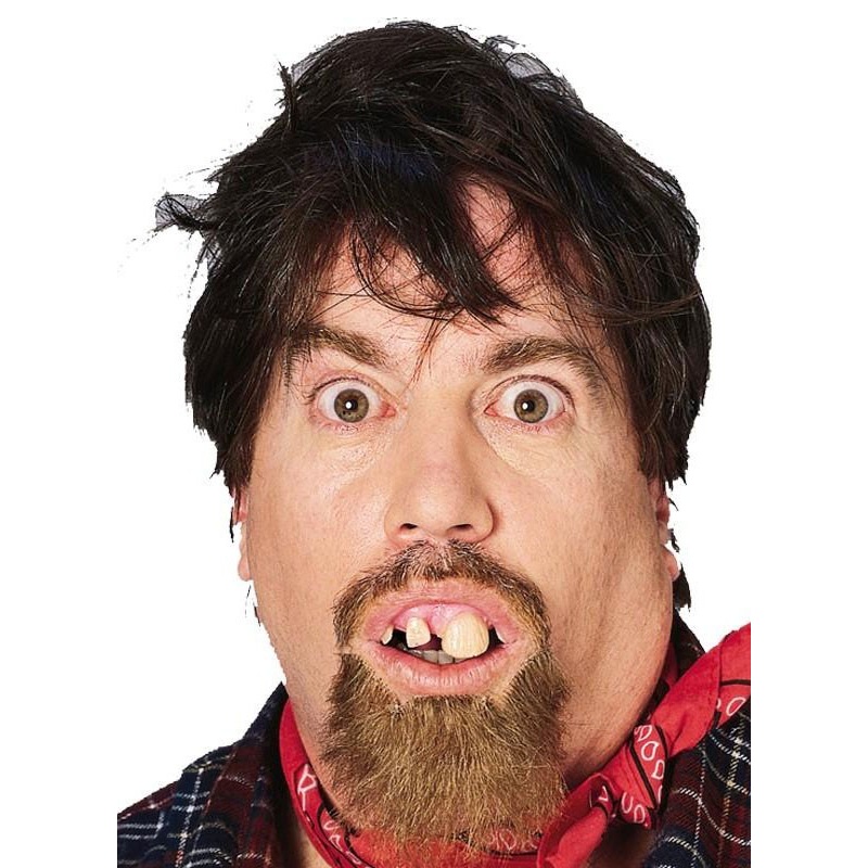 Scruffy teeth Crooked and crooked