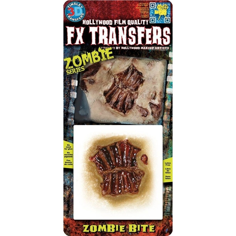 Special zombie bite make up