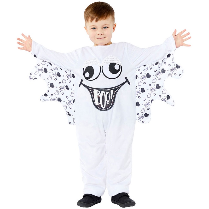 Boo ghost costume for kids