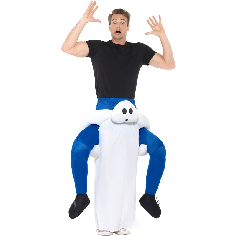 Castle ghost piggyback costume