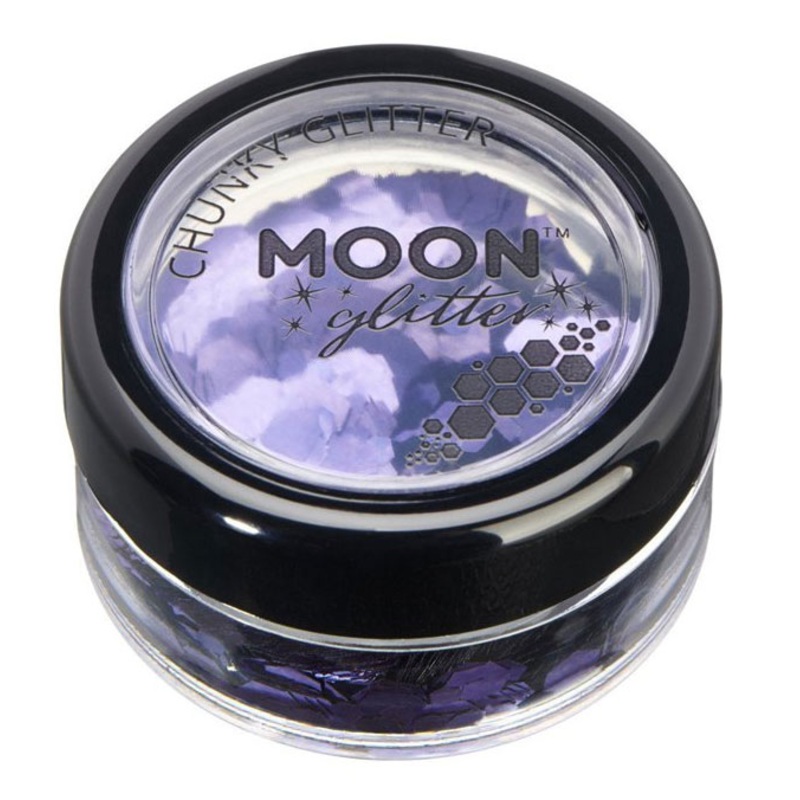 Coarse Chunky Glitter in Purple 3g