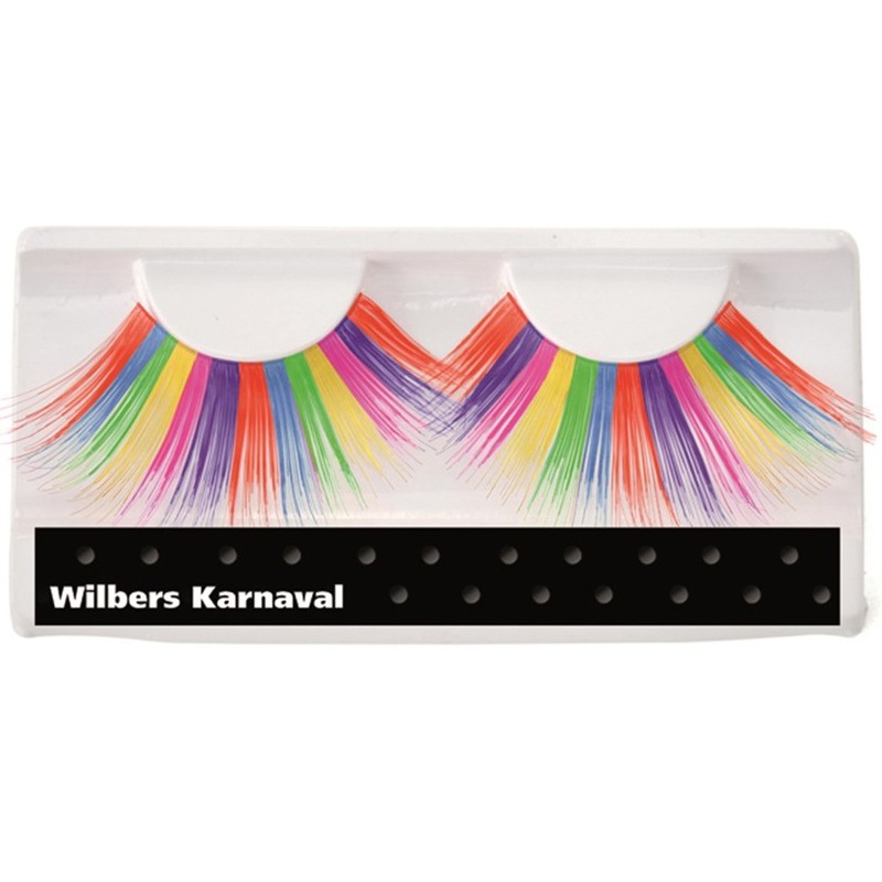 Colorful jumbo eyelashes