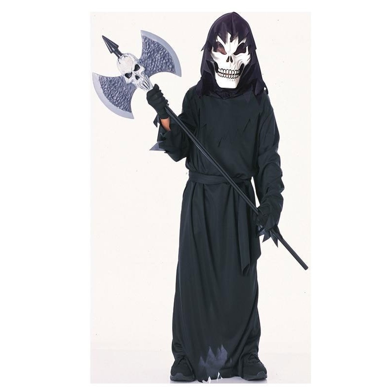 Demon skeleton child costume S