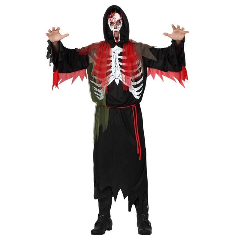 Demonic skeleton costume