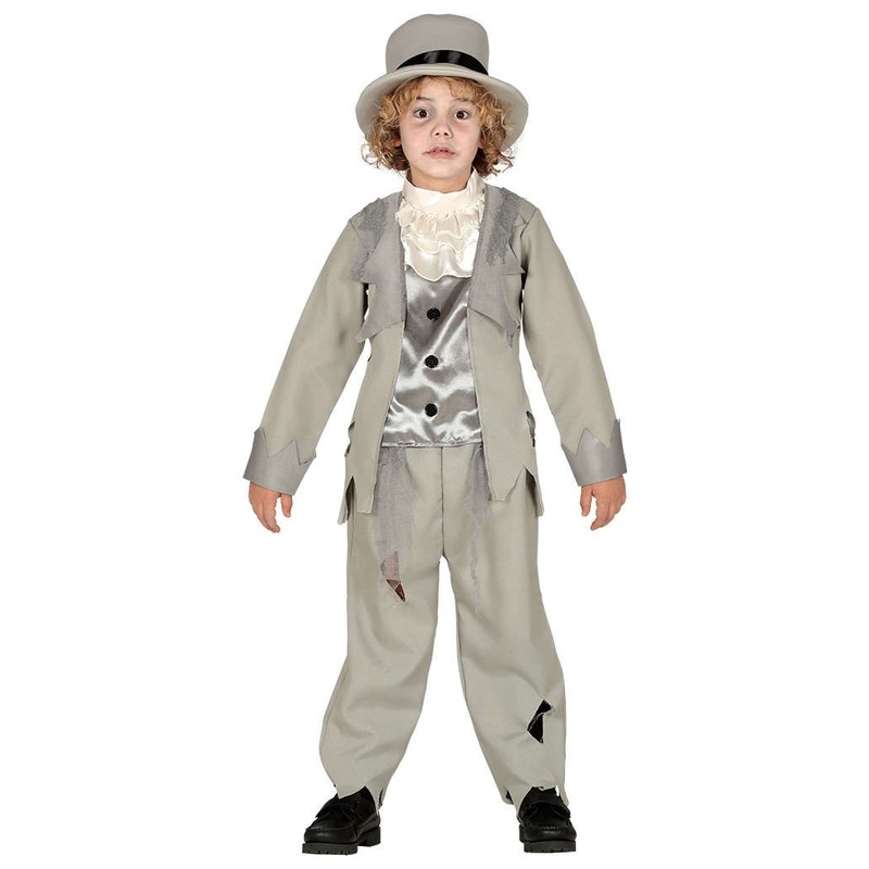 Ghost groom costume for children