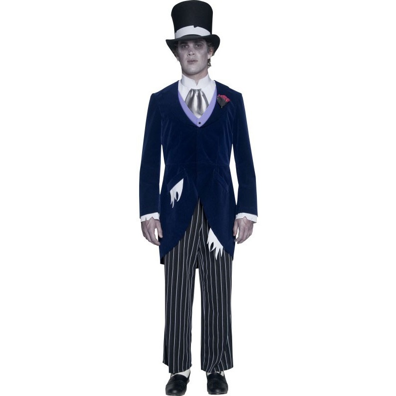 Ghost groom costume M