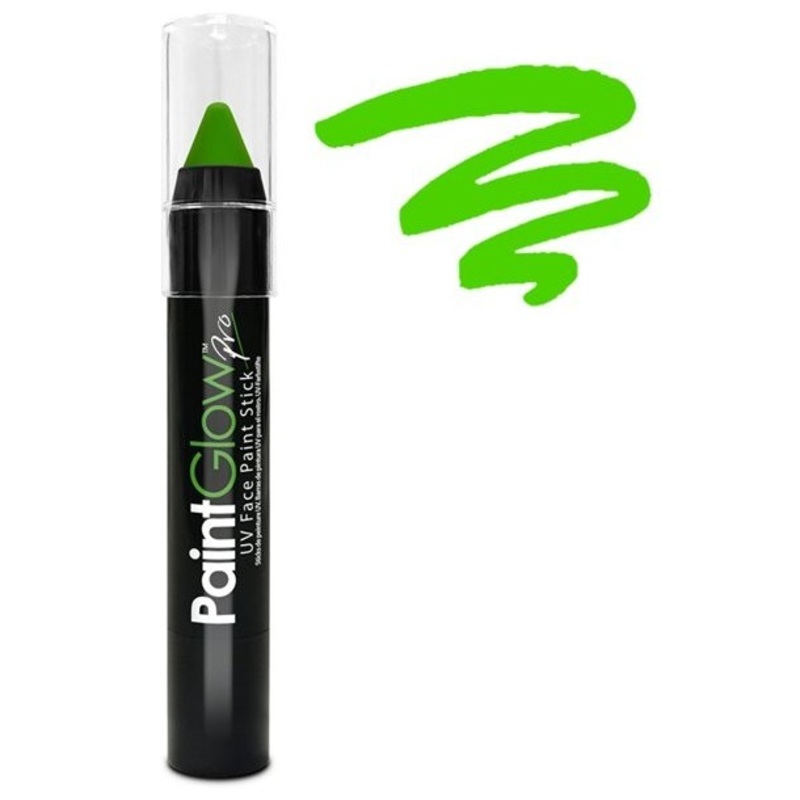 Green neon UV make-up stick 3g