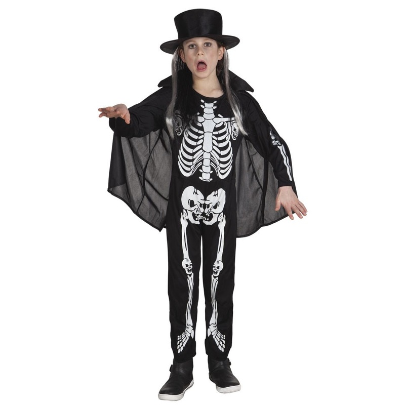 Haunted skeleton child costume