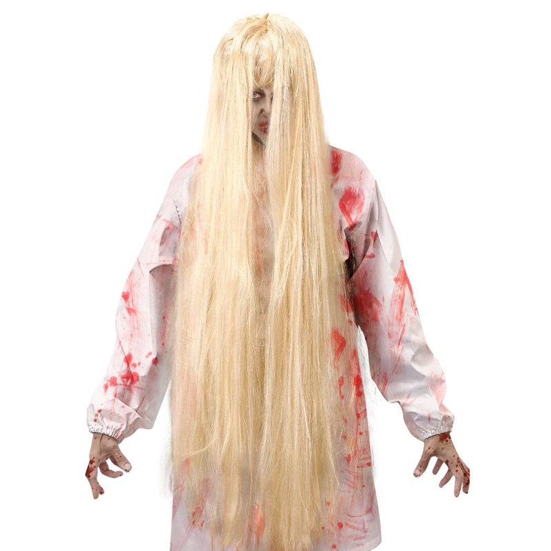 Horror zombie wig in blonde
