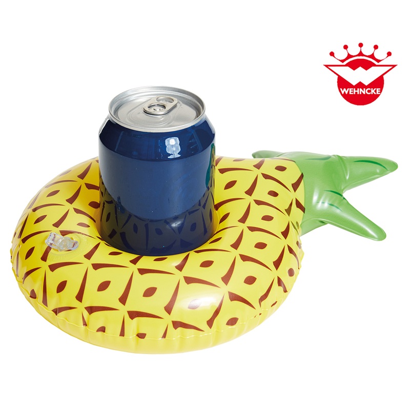 Inflatable cup holder pineapple 19x19x6cm