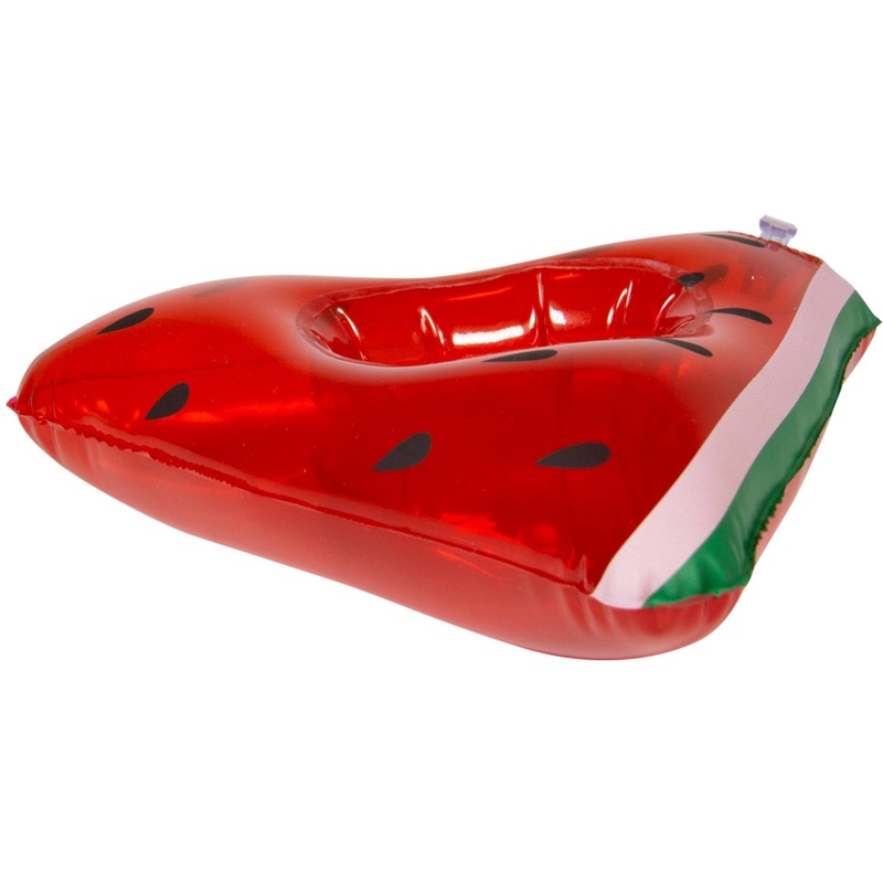 Inflatable melon cup holder