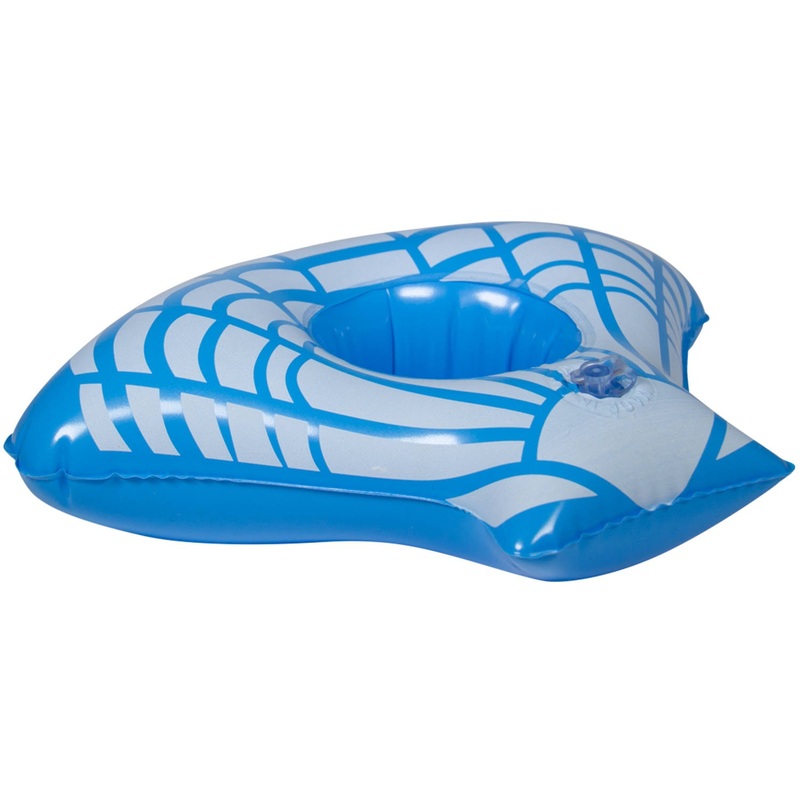 Inflatable shell cup holder