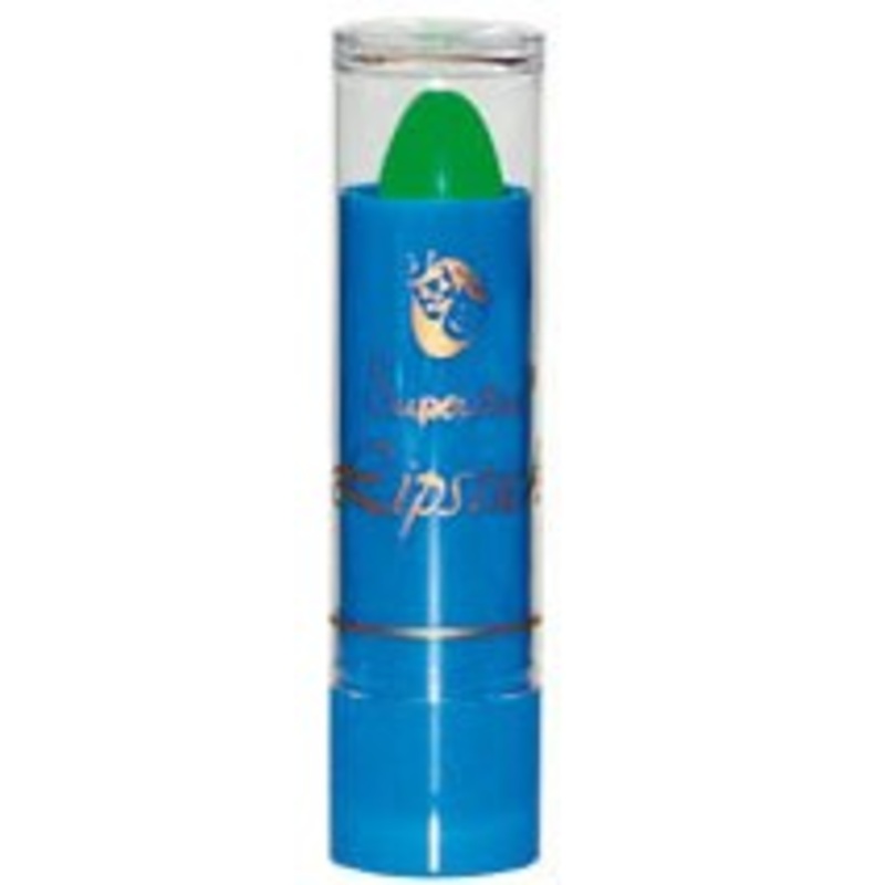 Neon green UV lipstick