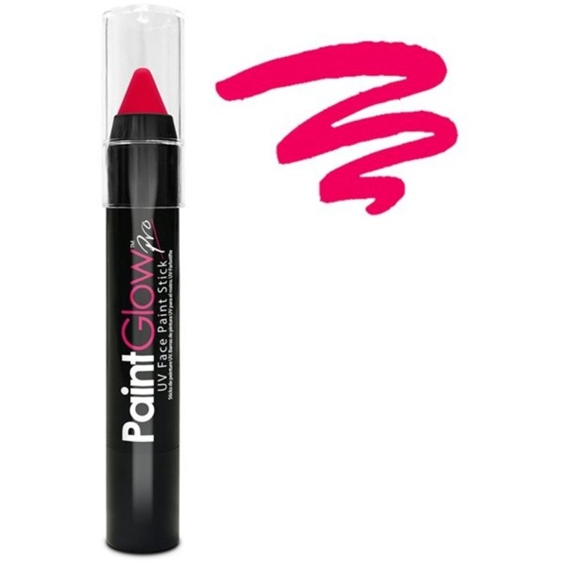 Neon pink UV make-up stick 3g