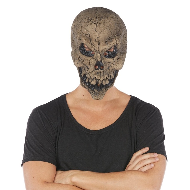 Rotten skull mask