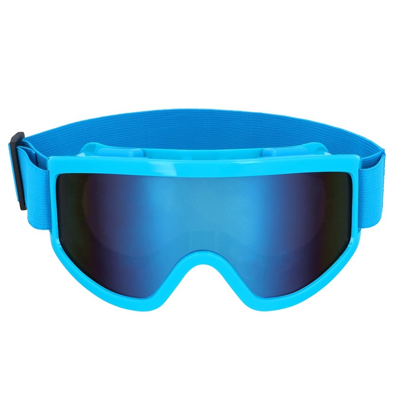 Stoked ski goggles in blue