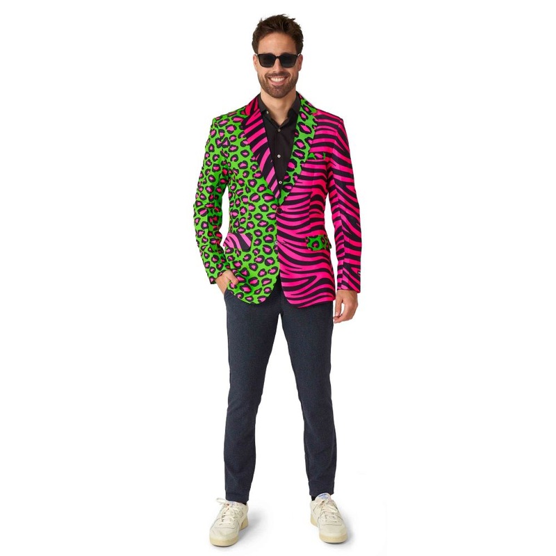 Suitmeister Party Animal Neon Jacket for Men S