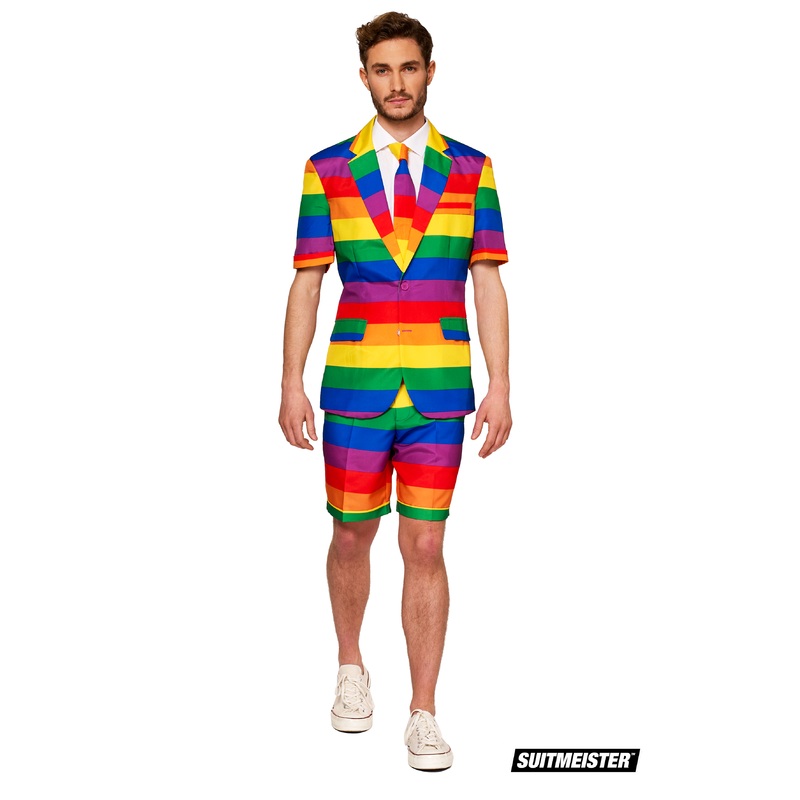 Suitmeister summer suit Rainbow S