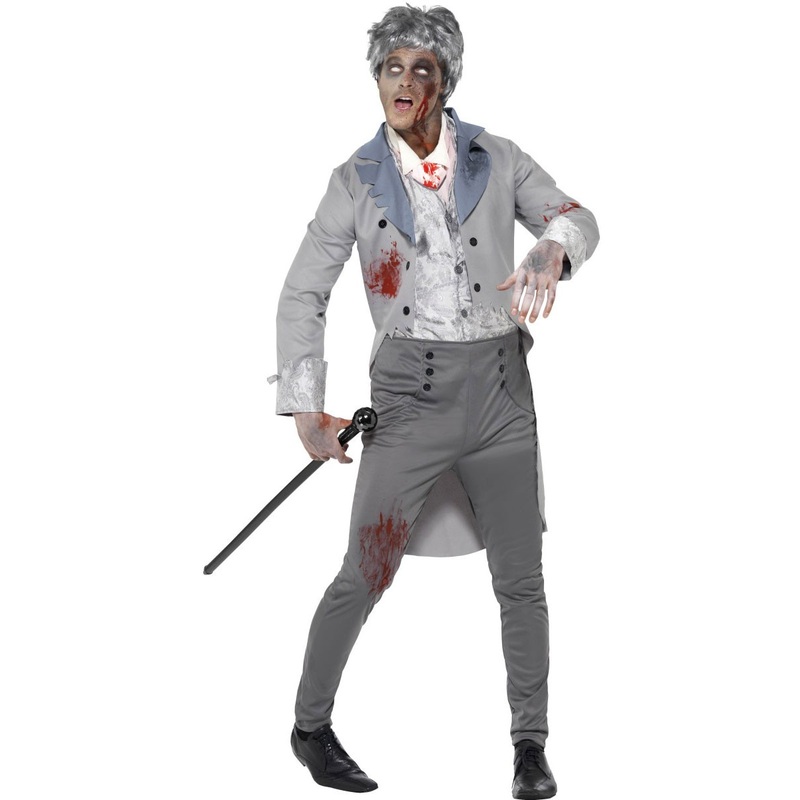 Undead baroque zombie lord men's costume M