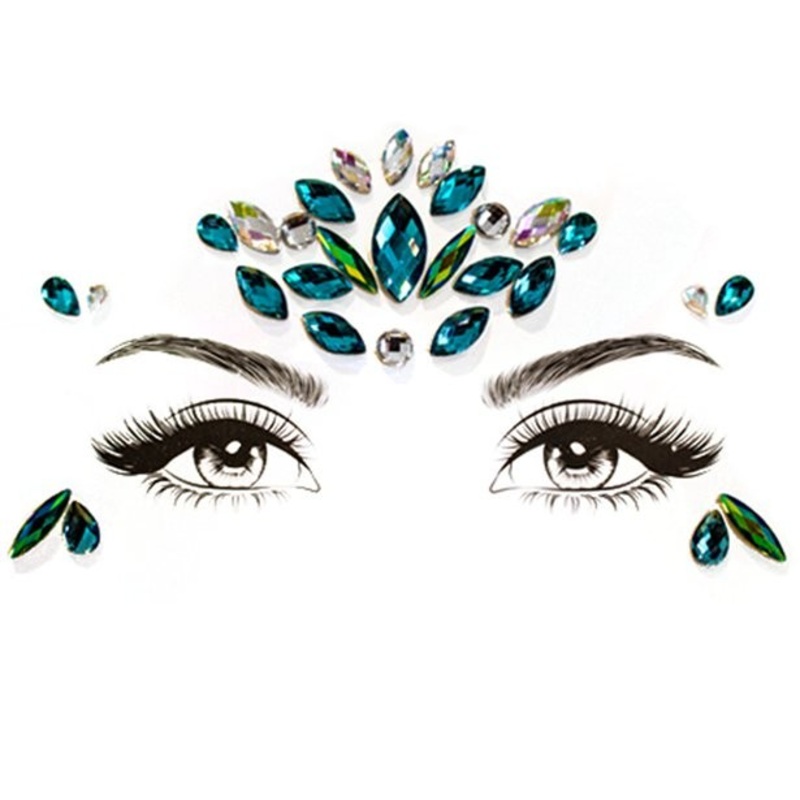 Bindi glitter face jewelry Mermaid