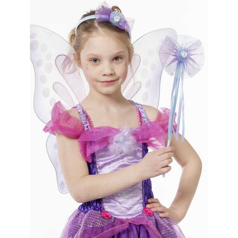 Butterfly fairy costume set 3 pieces