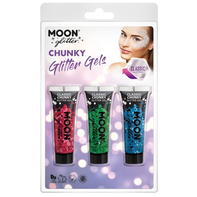Chunky Moon Glitter Set Classic