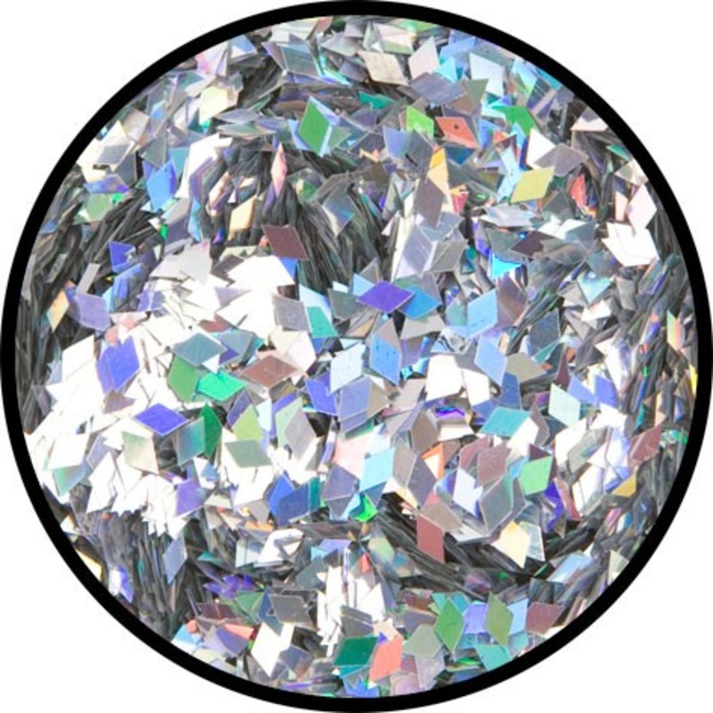 Holographic glitter sprinkle decoration