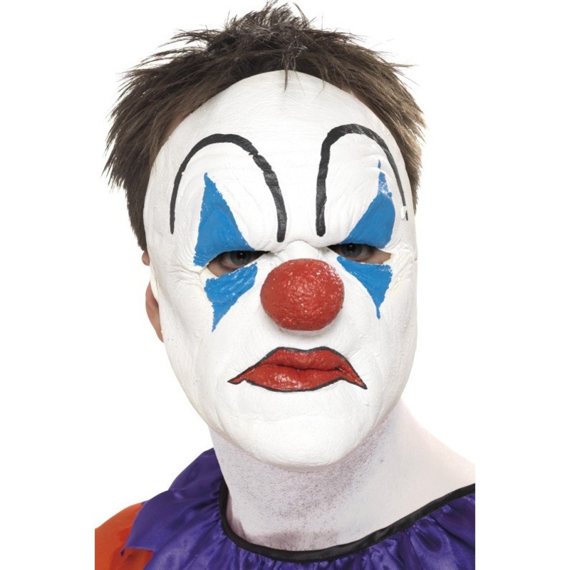 Horror clown latex mask Frowny