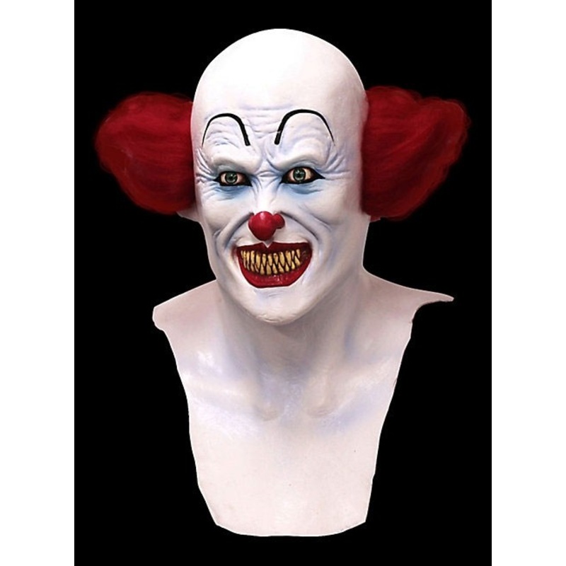 Horror clown Pennywise mask